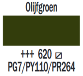 Olijfgroen Cobra Study Watermengbare Olieverf 40 ML (S 1) Kleur 620 Olijfgroen Cobra Study Watermengbare Olieverf 40 ML (S 1) Kleur 620