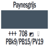 Paynesgrijs Cobra Study Watermengbare Olieverf 200 ML (S 1) Kleur 708 Paynesgrijs Cobra Study Watermengbare Olieverf 200 ML (S 1) Kleur 708