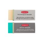 Artist + Technique gumset / Eraser set van Derwent Artist + Technique gumset / Eraser set van Derwent