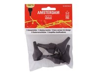 Amsterdam acryl doseertuiten set van 5 Amsterdam acryl doseertuiten set van 5