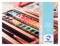 Van Gogh Aquarelpapier 4-zijdig gelijmd 12 vellen 300 gram 30 x 40 cm Van Gogh Aquarelpapier 4-zijdig gelijmd 12 vellen 300 gram 30 x 40 cm