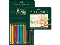 Aquarelpotlood Faber-Castell Albrecht Dürer Magnus blik 12 stuks assorti Aquarelpotlood Faber-Castell Albrecht Dürer Magnus blik 12 stuks assorti