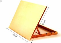 MUSEO Workstation A2 Tafelezel - 50 x 72 cm - Verstelbare Tekentafel