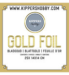 25 vellen Bladgoud 14 x 14 cm