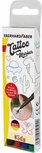 4 x Tatoo markers en 4 sjablonen (Kids) Eberhard Faber
