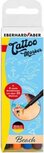 5 x Tatoo markers en 4 sjablonen (Beach) Eberhard Faber