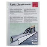 Wit Graphite- / Transferpaper mapje met 5 vellen A4 Wit Graphite- / Transferpaper mapje met 5 vellen A4