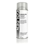 Half Glanzend vernis met UV-filter Conserverings- / achriefkwaliteit Spuitbus 400 ML van Golden