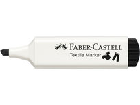 Zwart Textielmarker Faber-Castell Zwart Textielmarker Faber-Castell