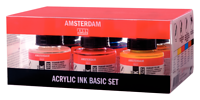 Starter set Acryl Inkt Amsterdam 6 x 30 ML Starter set Acryl Inkt Amsterdam 6 x 30 ML