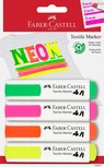 4 Textielmarkers Faber-Castell Neon set 4 Textielmarkers Faber-Castell Neon set