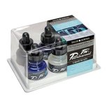 6 x 29,5 ML Pearlescent kleuren set Daler Rowney Acrylic ink 6 x 29,5 ML Pearlescent kleuren set Daler Rowney Acrylic ink
