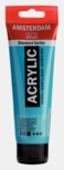 Turkooisblauw Amsterdam Standard Series Acrylverf 120 ML Kleur 522 Turkooisblauw Amsterdam Standard Series Acrylverf 120 ML Kleur 522