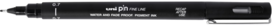 0.7 Uni Pin fineliner zwart 0.7 Uni Pin fineliner zwart