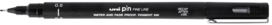 0.5 Uni Pin fineliner zwart 0.5 Uni Pin fineliner zwart