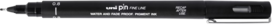 0.8 Uni Pin fineliner zwart 0.8 Uni Pin fineliner zwart