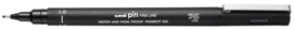 1.0 Uni Pin fineliner zwart 1.0 Uni Pin fineliner zwart