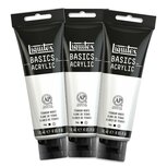 3 x Titanium White Basics Acrylverf van Liquitex 118 ml Kleur 432 3 x Titanium White Basics Acrylverf van Liquitex 118 ml Kleur 432