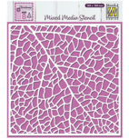 Nellie’s Choice Mixed Media Stencil – Leaf Grain 150x150 mm Nellie’s Choice Mixed Media Stencil – Leaf Grain 150x150 mm