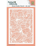 Nellie’s Choice Mixed Media Stencil – Leaves A6 Nellie’s Choice Mixed Media Stencil – Leaves A6