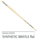 Nr. 6 Plat da Vinci SYNTHETIC BRISTLE penseel Serie 8329
