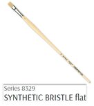 Nr. 10 Plat da Vinci SYNTHETIC BRISTLE penseel Serie 8329