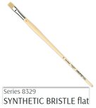 Nr. 12 Plat da Vinci SYNTHETIC BRISTLE penseel Serie 8329