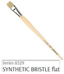 Nr. 24 Plat da Vinci SYNTHETIC BRISTLE penseel Serie 8329