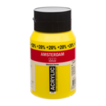 Primairgeel Amsterdam Standard Series Acrylverf 500 ML + 20 % gratis Kleur 275 Primairgeel Amsterdam Standard Series Acrylverf 500 ML + 20 % gratis Kleur 275