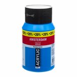 Primaircyaan Amsterdam Standard Series Acrylverf 500 ML + 20 % gratis Kleur 572 Primaircyaan Amsterdam Standard Series Acrylverf 500 ML + 20 % gratis Kleur 572