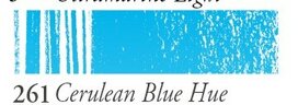 Ceruleumblauw (tint) Sennelier Pastelpotlood Kleur 261