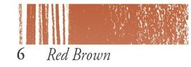 Roodbruin Sennelier Pastelpotlood Kleur 6