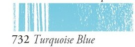 Turkooisblauw Sennelier Pastelpotlood Kleur 732