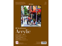 Strathmore 400 Acrylpapier 10 vellen 400 gram 22,9 x 30,5 cm Strathmore 400 Acrylpapier 10 vellen 400 gram 22,9 x 30,5 cm