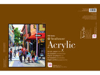 Strathmore 400 Acrylpapier 10 vellen 400 gram 30,5 x 45,7 cm Strathmore 400 Acrylpapier 10 vellen 400 gram 30,5 x 45,7 cm