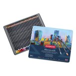Procolour set van 24 potloden blik Derwent Procolour set van 24 potloden blik Derwent
