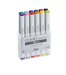Copic 12 Sketch Markers Basis kleuren Copic 12 Sketch Markers Basis kleuren