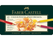 Polychromos Etui met 12 Kleurpotloden Faber Castell Polychromos Etui met 12 Kleurpotloden Faber Castell