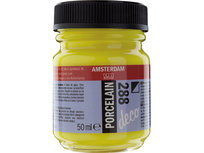 Amsterdam Deco Porcelain 50 ML Heldergeel Dekkend Kleur 288 Amsterdam Deco Porcelain 50 ML Heldergeel Dekkend Kleur 288