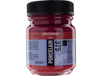 Amsterdam Deco Porcelain 50 ML Bordeaux Kleur 375 Amsterdam Deco Porcelain 50 ML Bordeaux Kleur 375