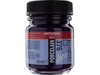 Amsterdam Deco Porcelain 50 ML Purper Kleur 376 Amsterdam Deco Porcelain 50 ML Purper Kleur 376