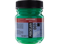 Amsterdam Deco Porcelain 50 ML Heldergroen Dekkend Kleur 690 Amsterdam Deco Porcelain 50 ML Heldergroen Dekkend Kleur 690