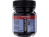 Amsterdam Deco Porcelain 50 ML Zwart Kleur 700 Amsterdam Deco Porcelain 50 ML Zwart Kleur 700