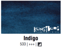 Indigo Van Gogh Aquarelverf 10 ML Kleur 533 Indigo Van Gogh Aquarelverf 10 ML Kleur 533