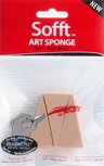3 x Spons staven Wig van Sofft Art Nummer 3 3 x Spons staven Wig van Sofft Art Nummer 3