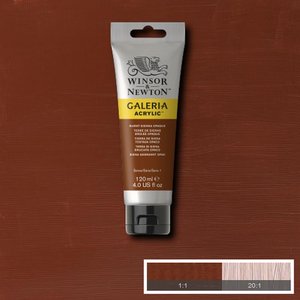 Burnt Sienna Opaque Galeria Acrylverf 120 ML Kleur 077