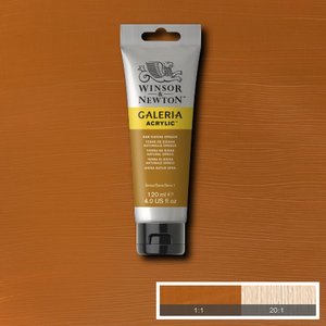 Raw Sienna Opaque Galeria Acrylverf 120 ML Kleur 553