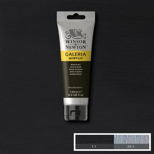 Mars Black Galeria Acrylverf 120 ML Kleur 386