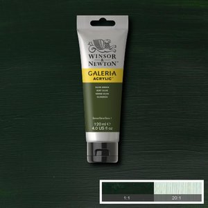 Olive Green Galeria Acrylverf 120 ML Kleur 447