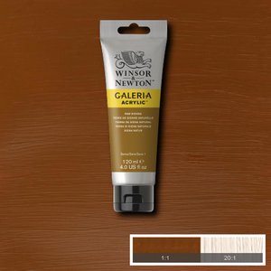 Raw Sienna Galeria Acrylverf 120 ML Kleur 552